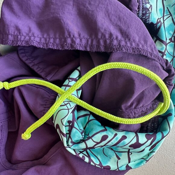 Zumba Womens Small Pants Cargo Crop Cant Touch This Purple Pull On Dance - Picture 7 of 10